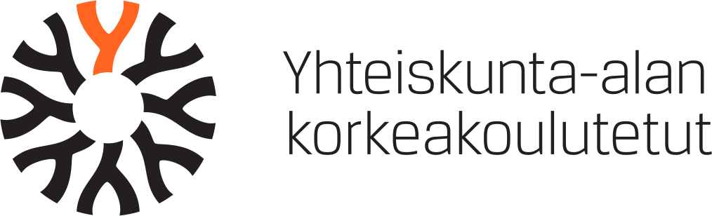 Yhteiskunta-alan korkeakoulutetut ry - logo